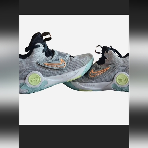 Nike KD Trey 5 X 'Wolf Grey Barely Volt' DD9538-009 Basketball Multi Men'sSz 8.5